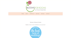 Desktop Screenshot of bloomsforrooms.biz