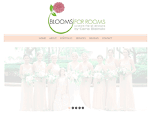 Tablet Screenshot of bloomsforrooms.biz